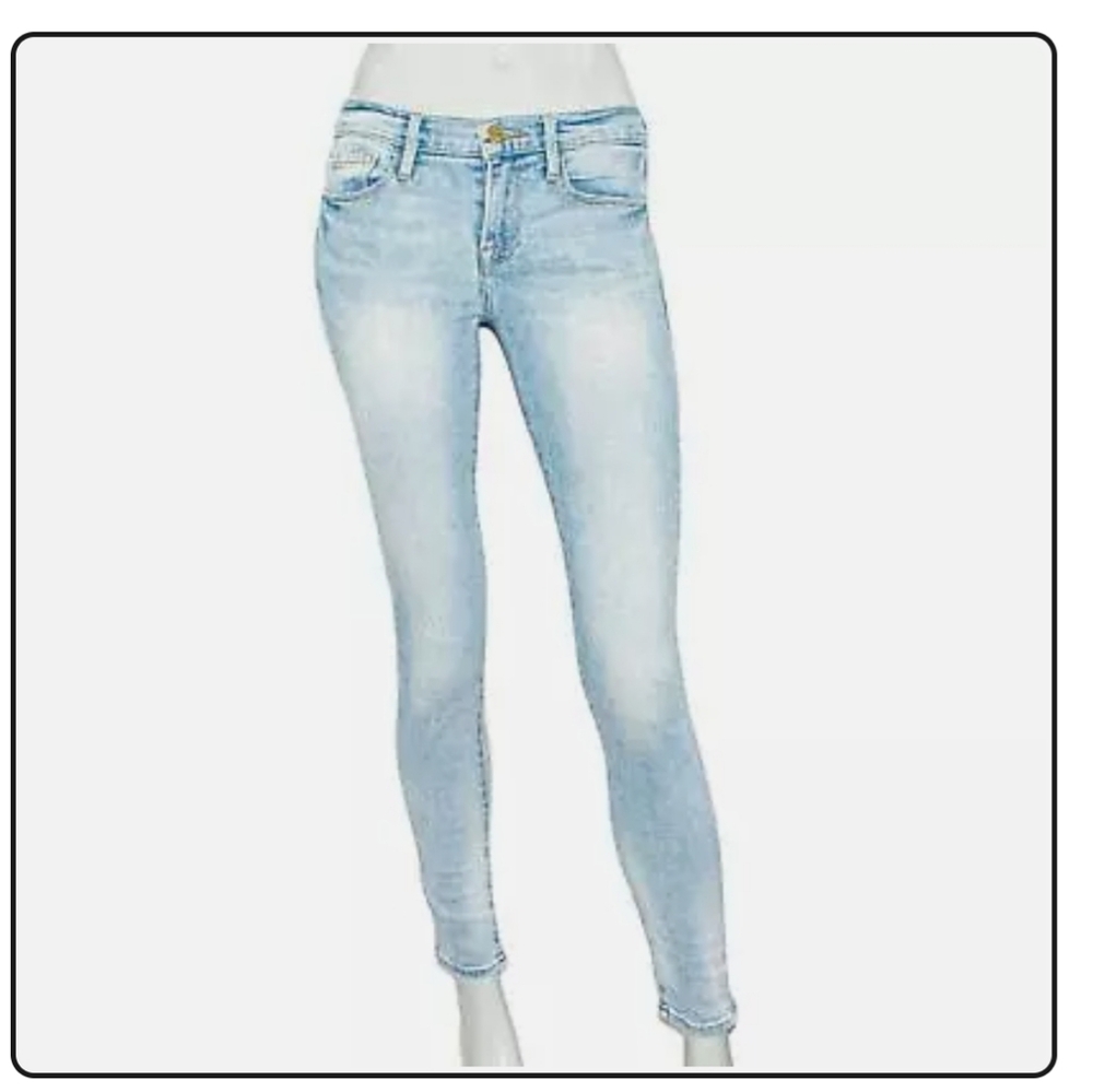 ♥️ Frame ♥️ | le Skinny de Jeanne Blue Women's Jeans in Adeline Sz 30